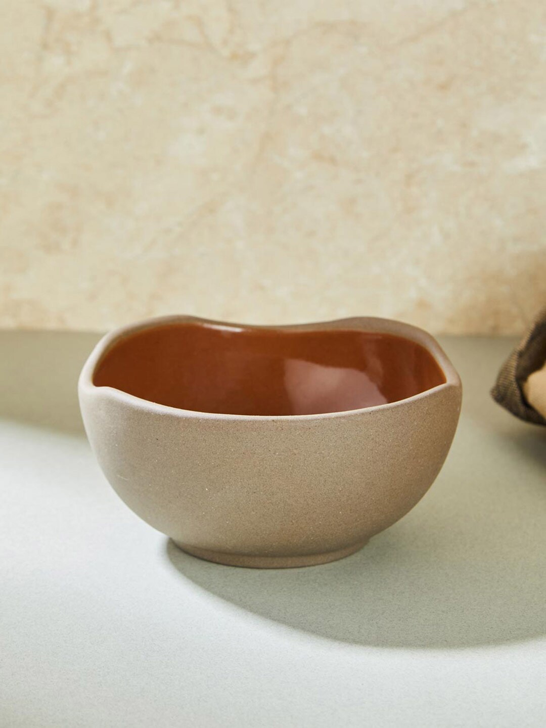 

Fabindia Bhoomi Brown Ceramic Matte Bowl
