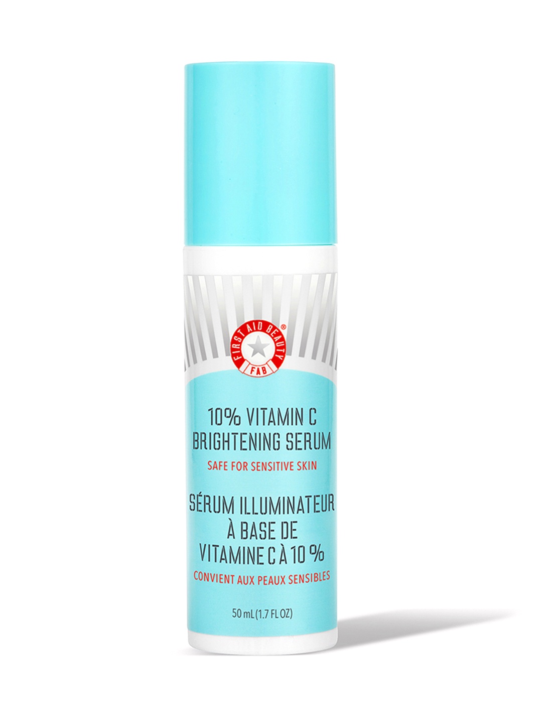 

First Aid Beauty 10% Vitamin C Brightening Serum for Sensitive Skin - 50 ml, Blue