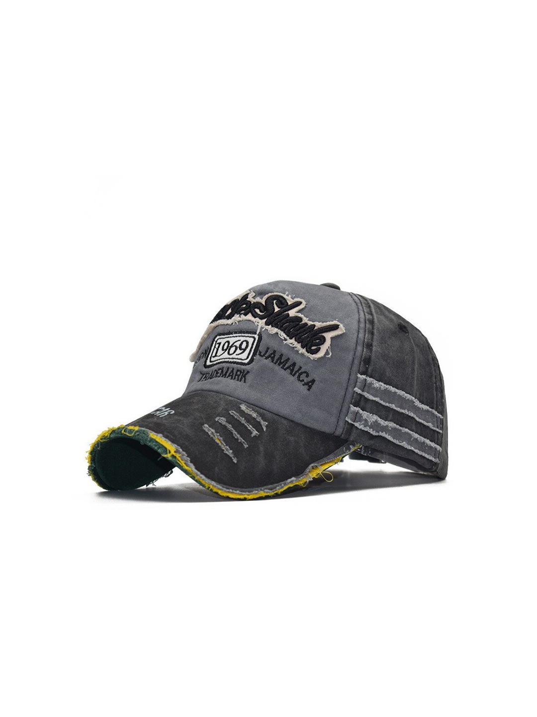 

Alexvyan Men Embroidered UV Protection Cotton Sports Baseball Cap, Black