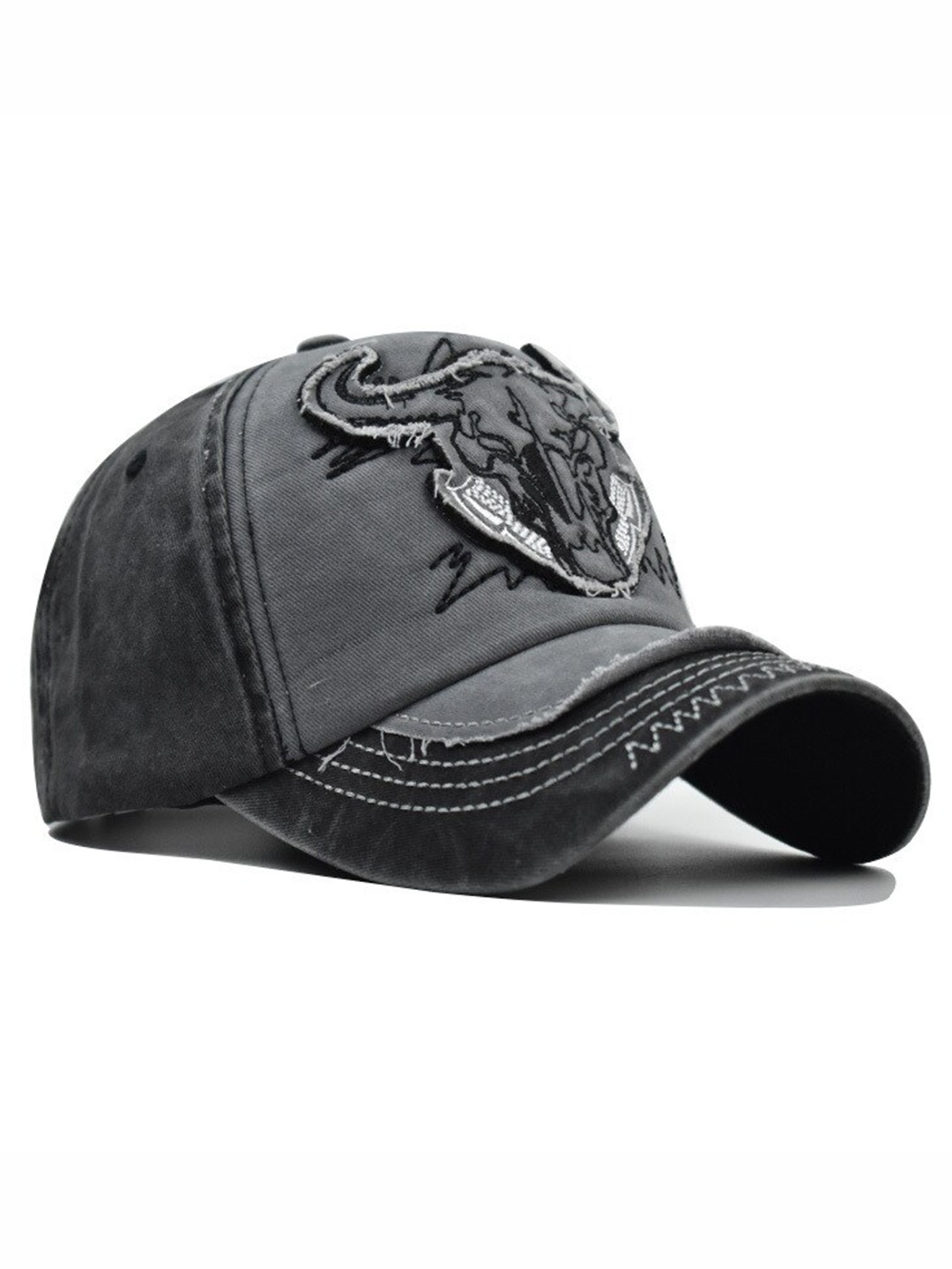 

Alexvyan Men Embroidered Baseball Cap, Black