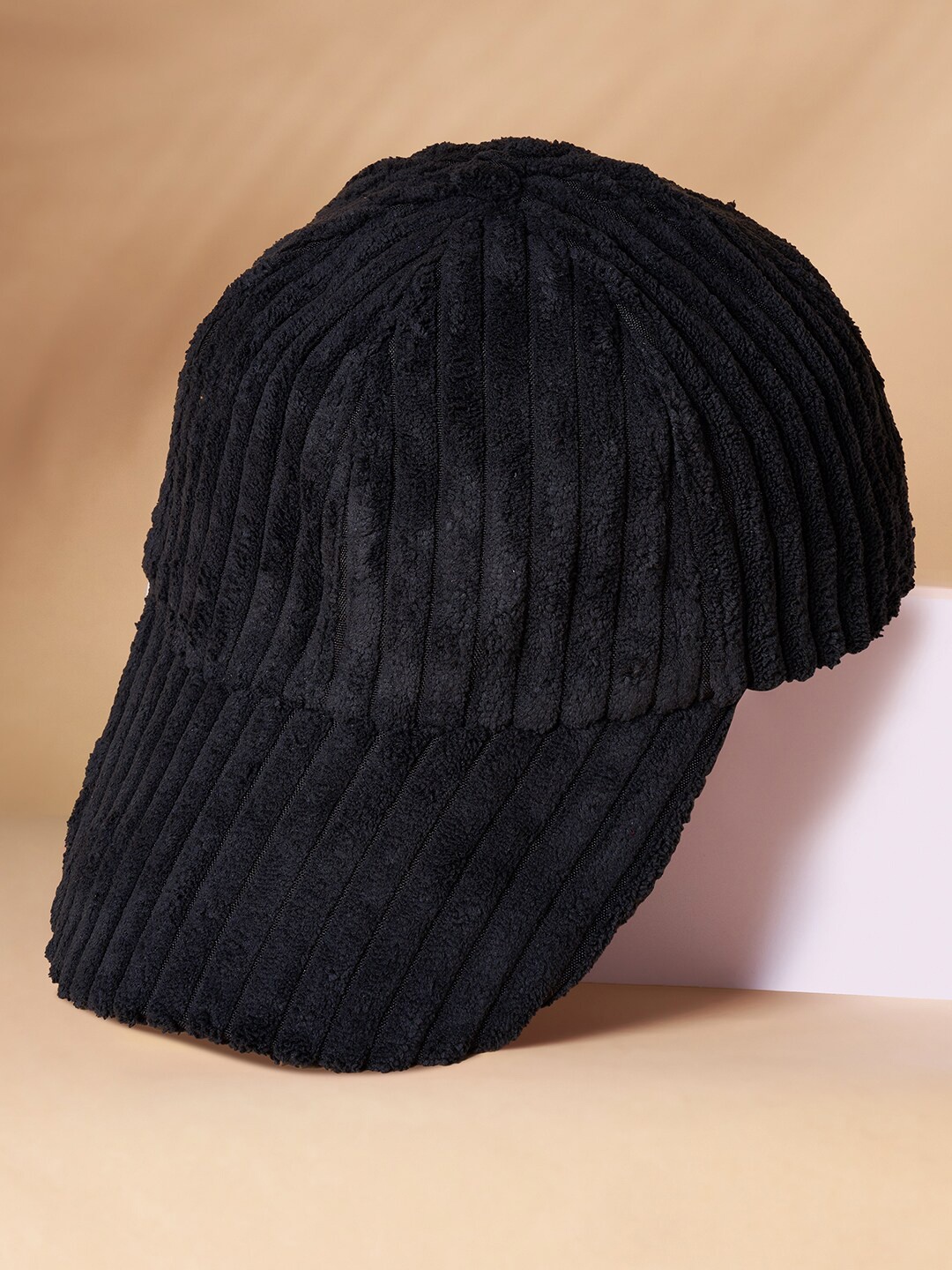 

BYFORD by Pantaloons Men Self Design Baseball Cap, Black