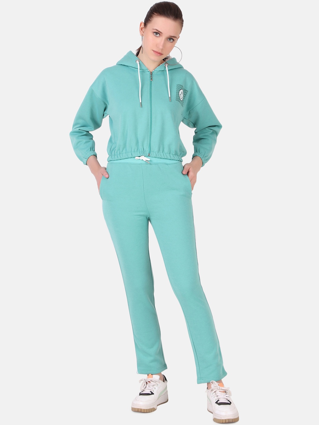 

FLOSBERRY Mid-Rise Tracksuits, Sea green