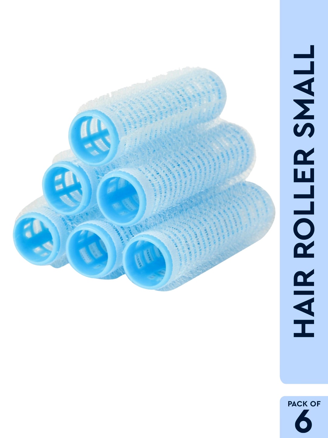 

GUBB Set Of 6 Small Sized Hair Rollers - Blue
