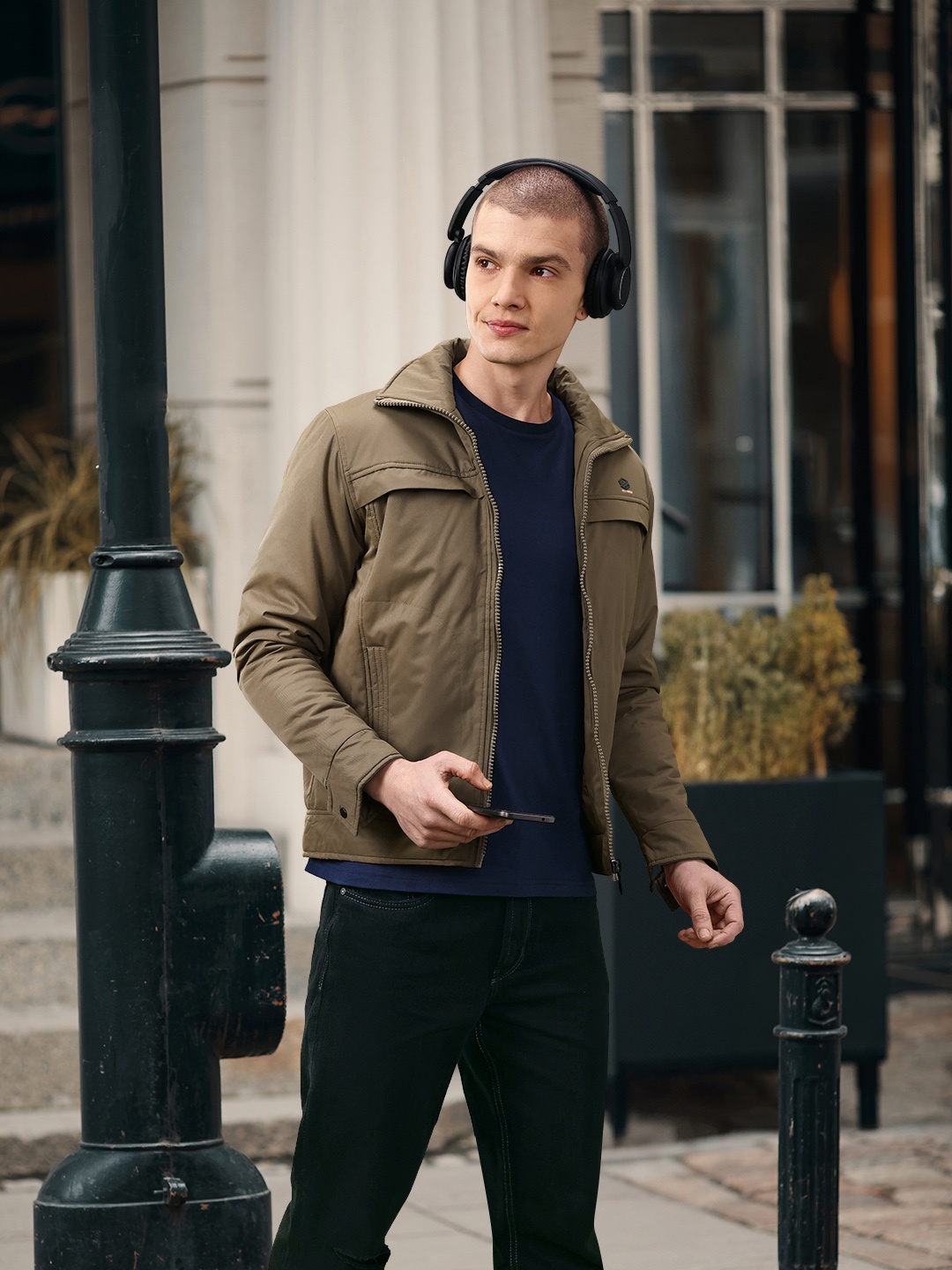 

Fort Collins Solid Tailored Jacket, Khaki