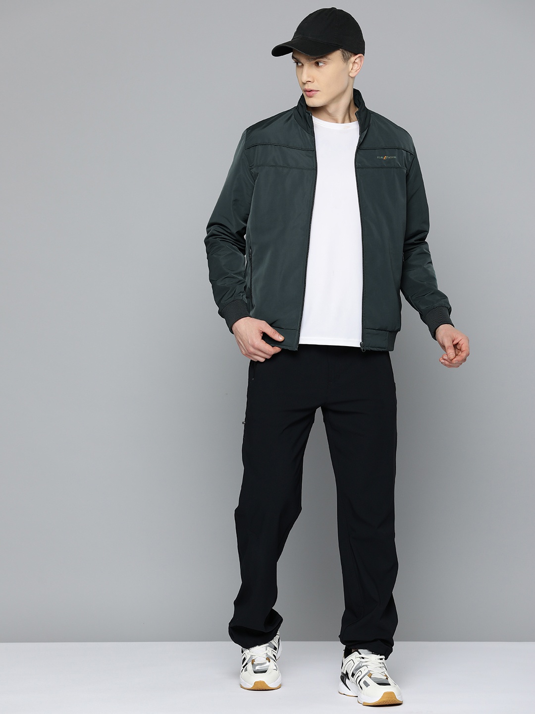 

Fort Collins Men Bomber Jacket, Green