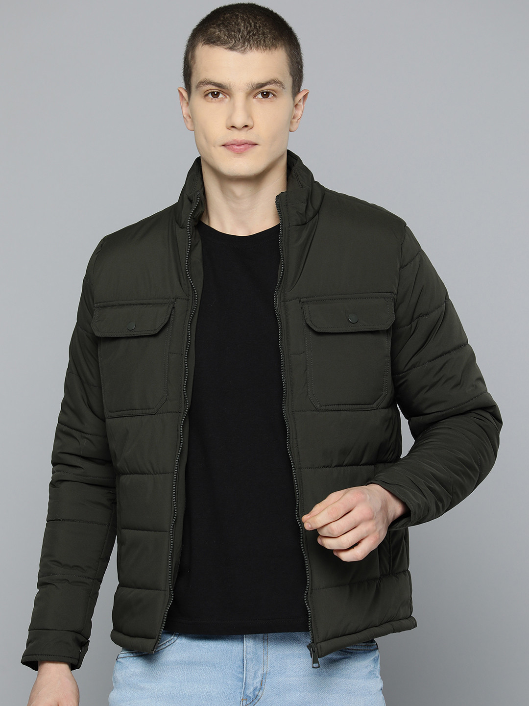 

Fort Collins Men Padded Jacket, Olive