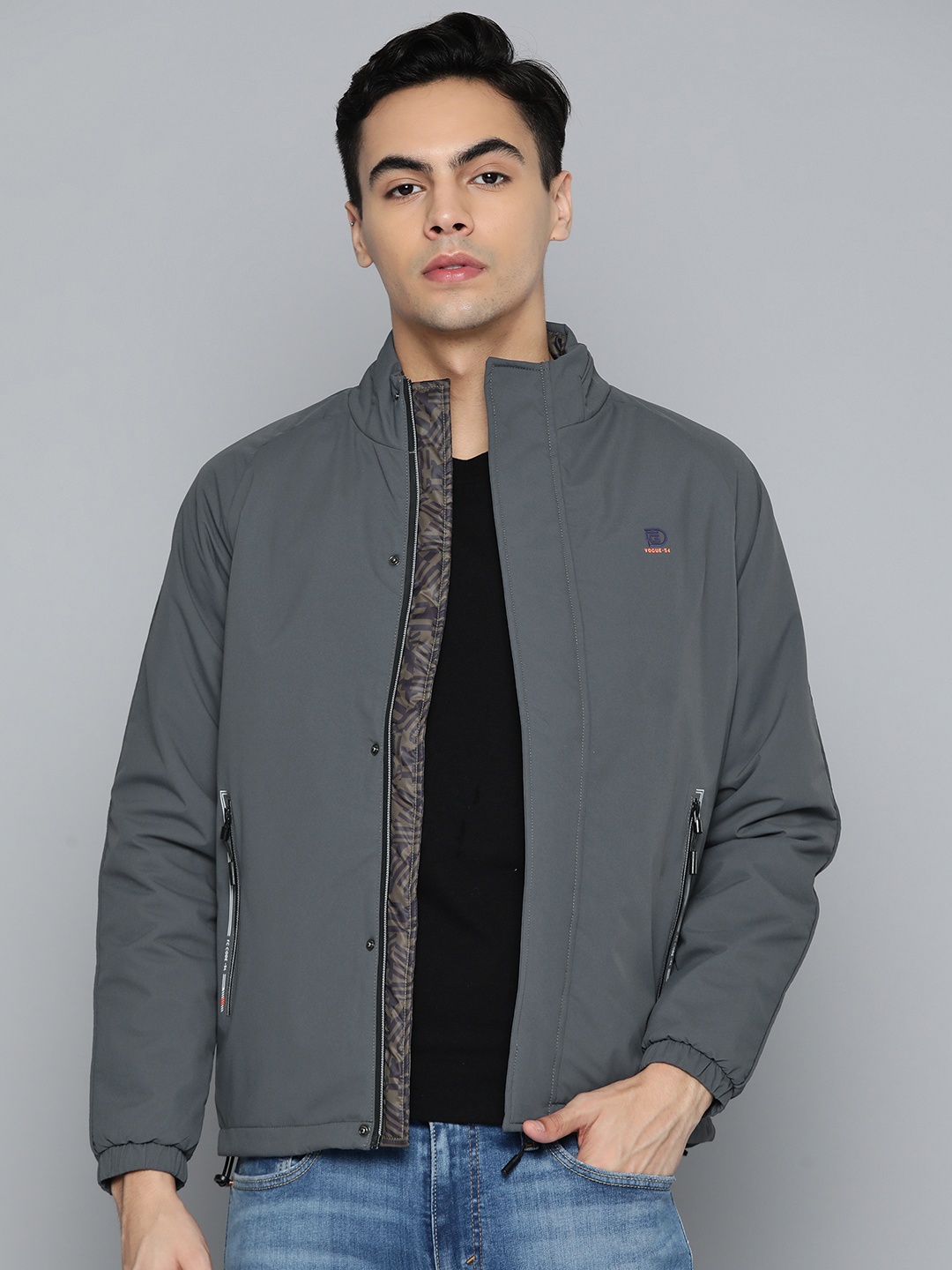 

Fort Collins Lightweight Sporty Jacket, Grey