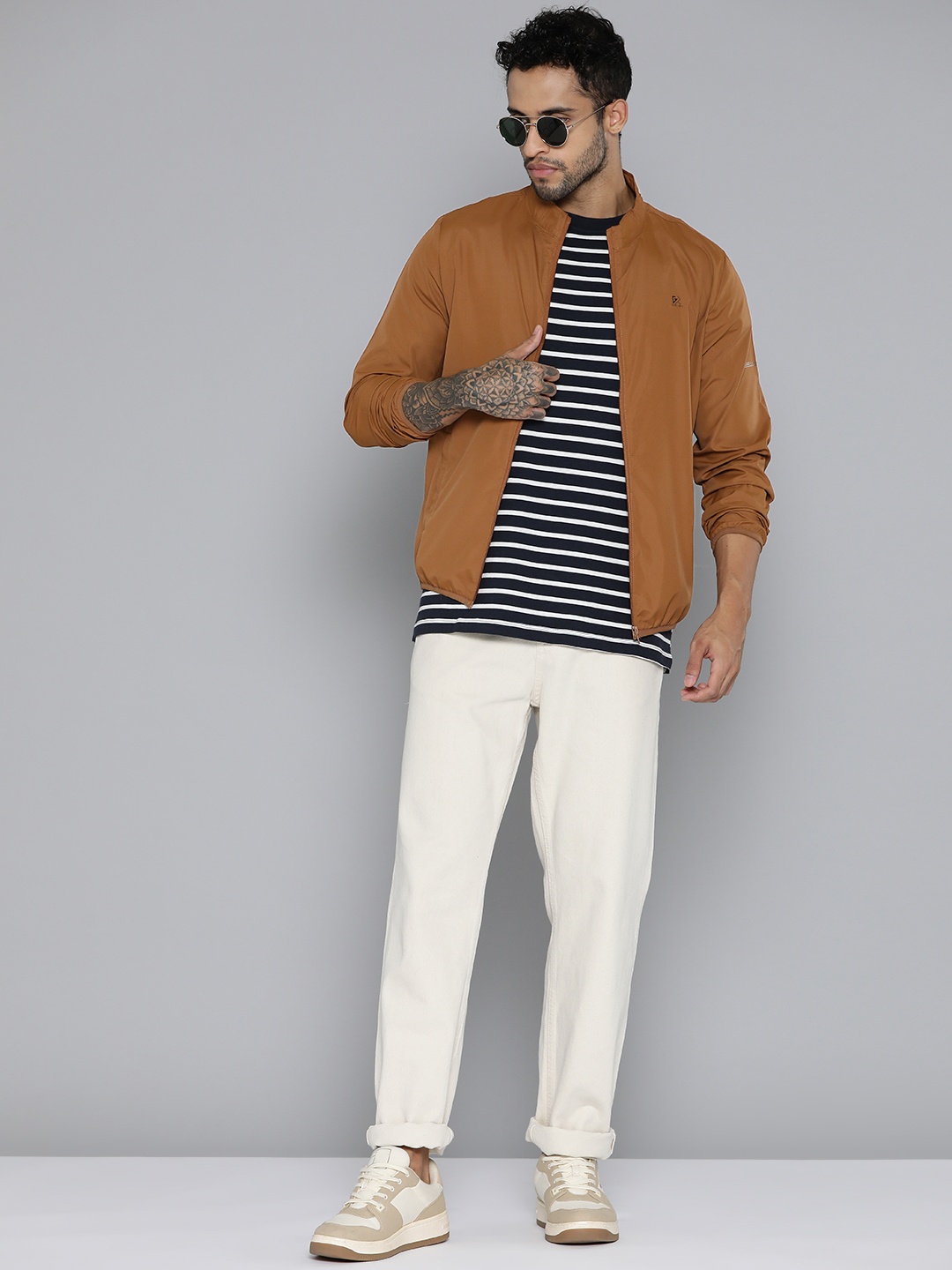 

Fort Collins Men Brown Lightweight Tailored Jacket