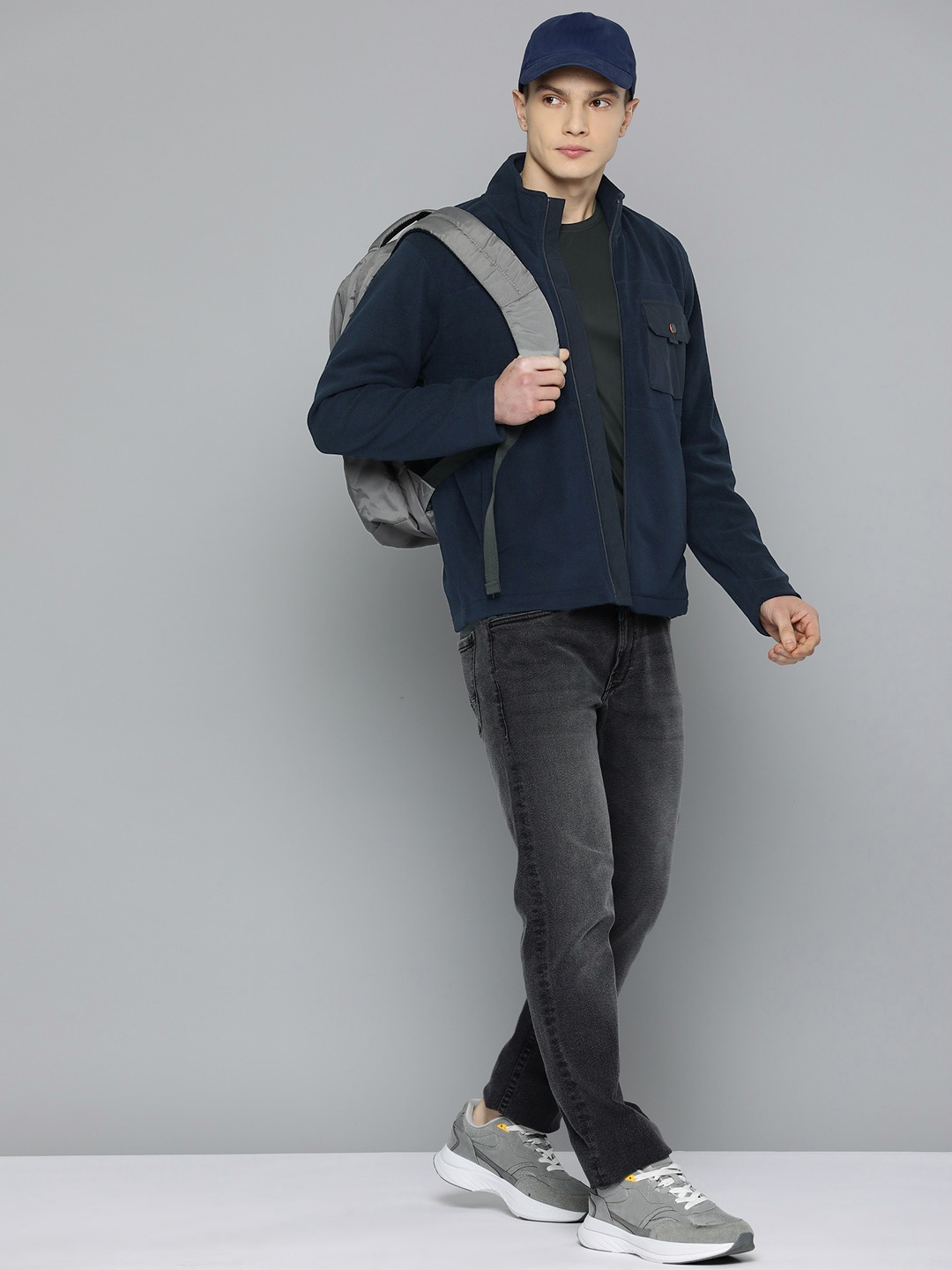 

Fort Collins Fleece Tailored Jacket, Navy blue