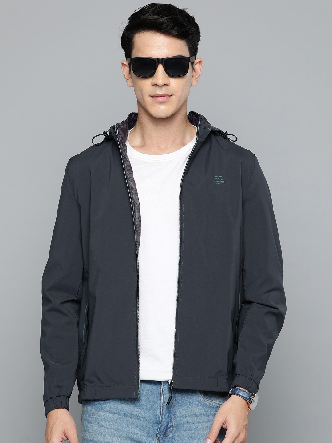 

Fort Collins Tailored Jacket With Detachable Hood, Charcoal