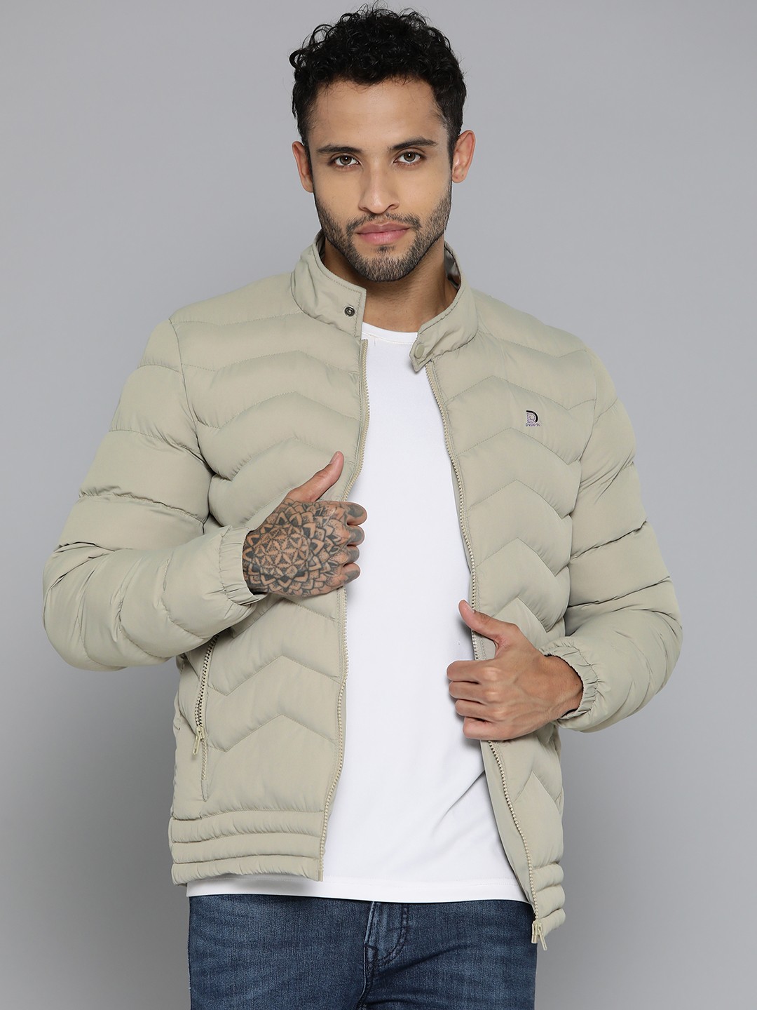 

Fort Collins Men Padded Jacket, Beige