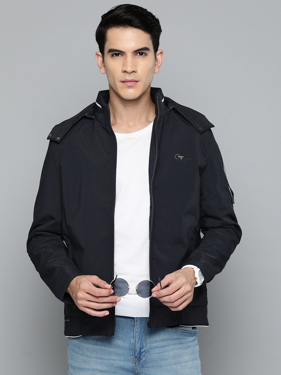 

Fort Collins Lightweight Bomber Jacket, Navy blue