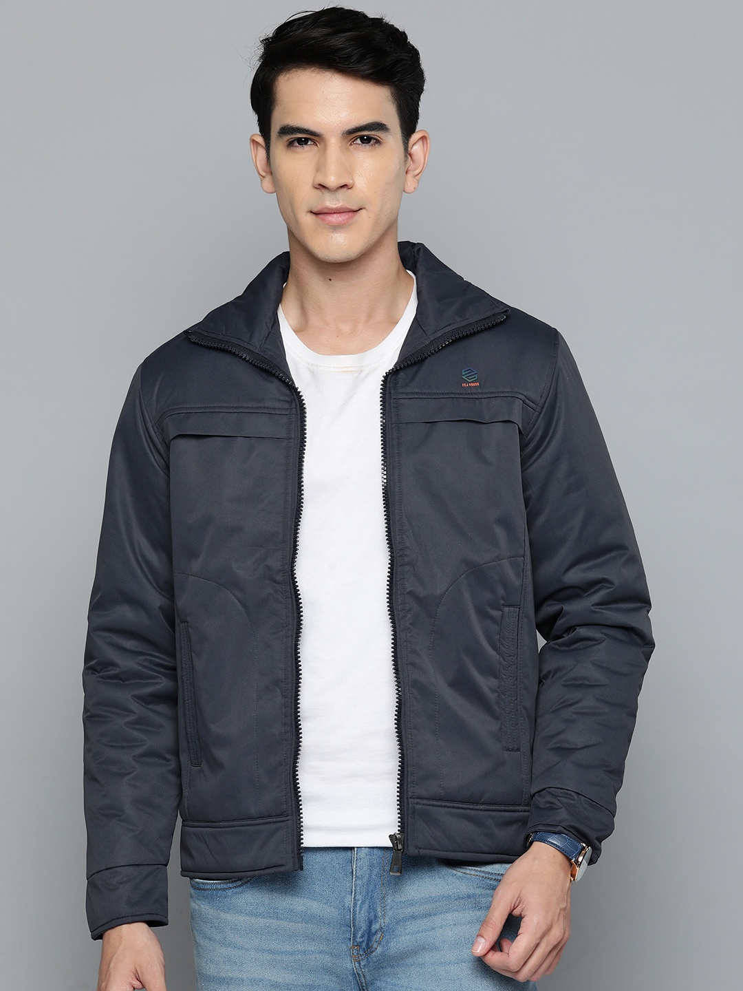 

Fort Collins Insulator Biker Jacket, Navy blue