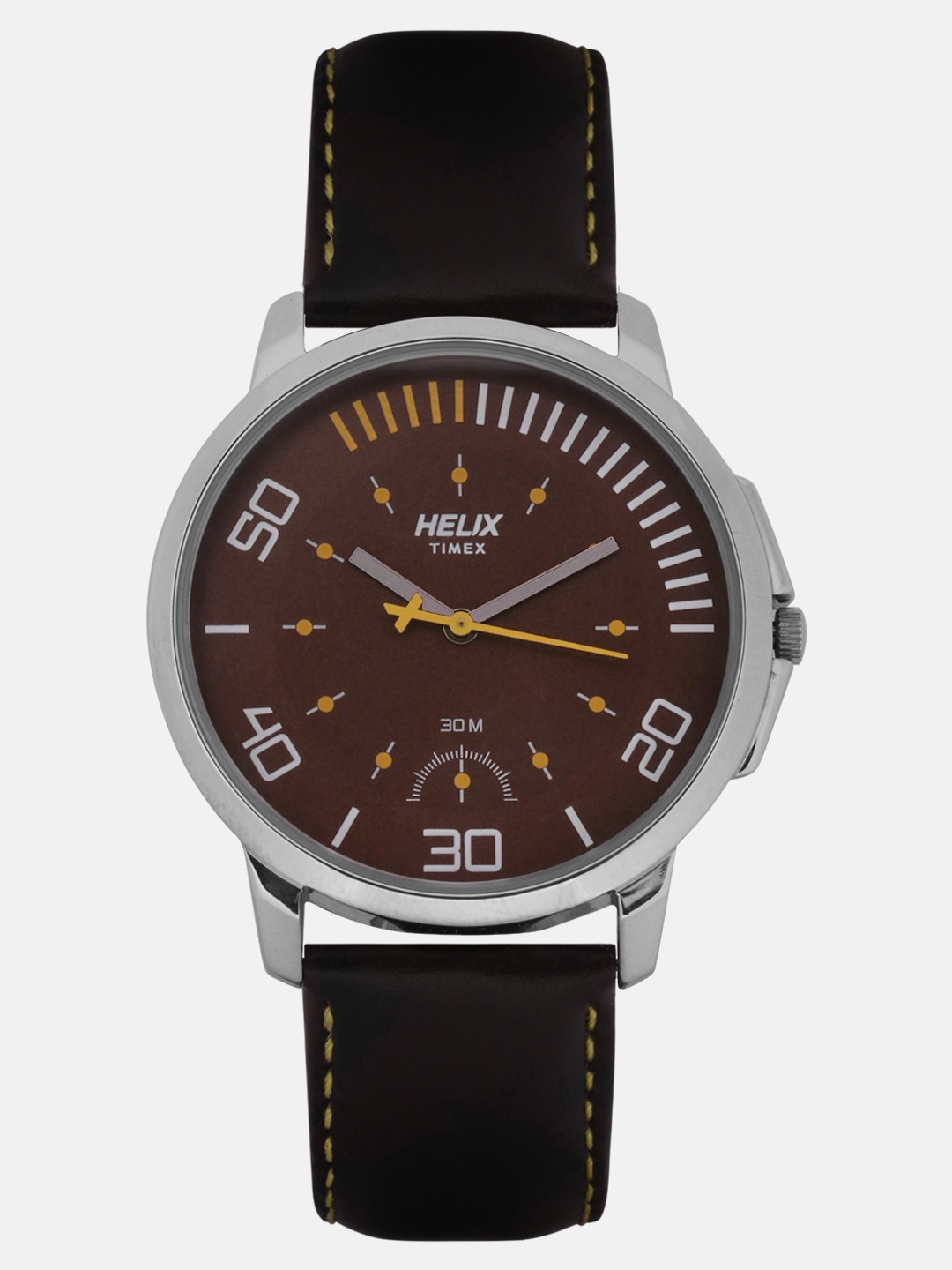 

Helix Men Brown Analogue Watch - TW027HG06