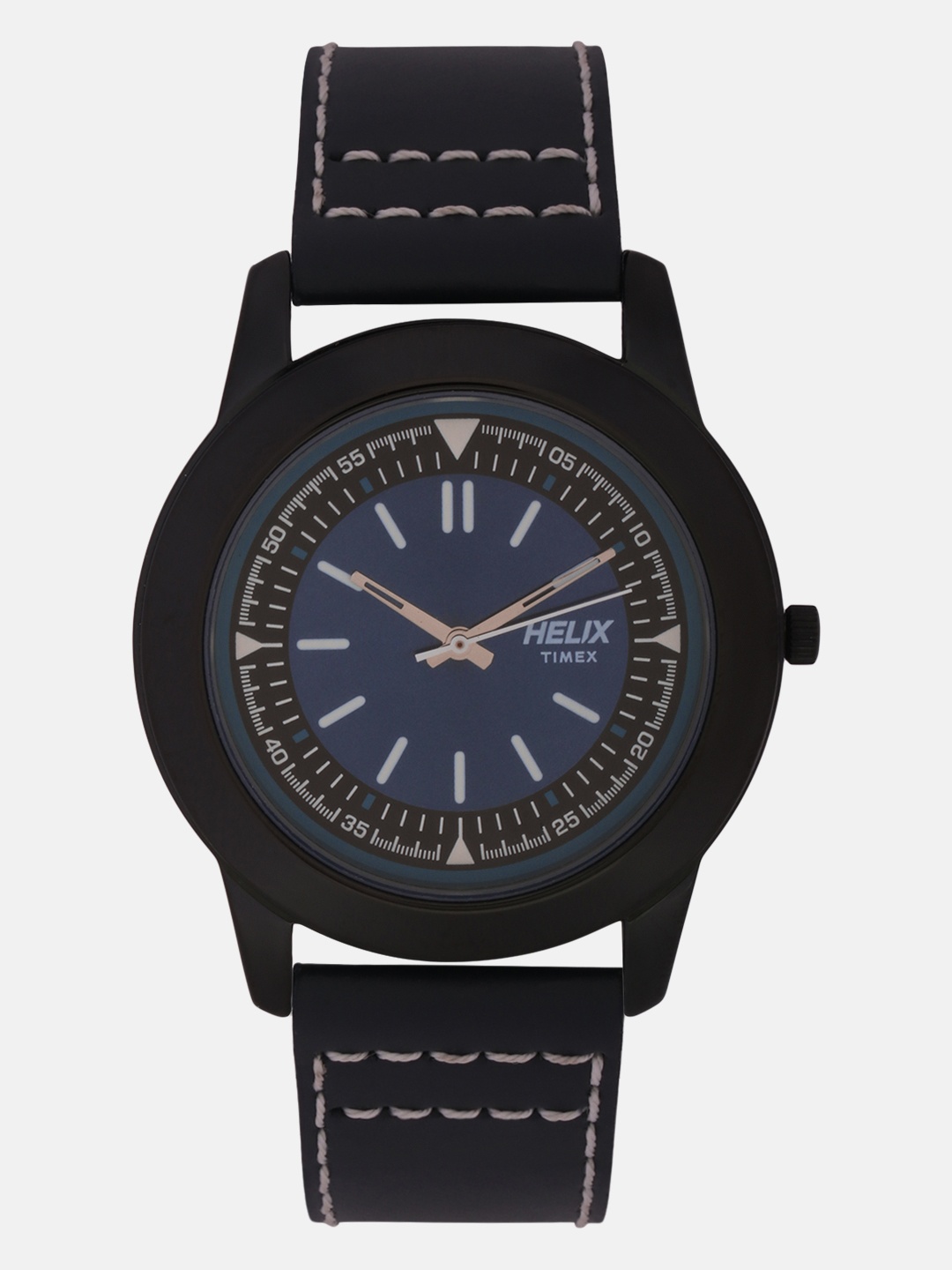 

Helix Men Black Analogue Watch TW028HG06