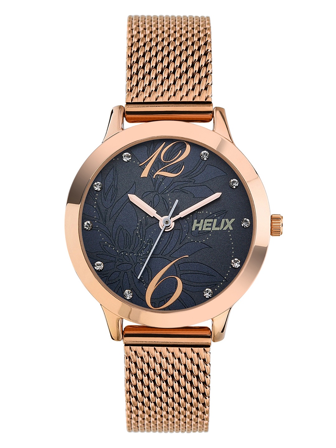 

Helix Women Blue Analogue Watch - TW022HL18