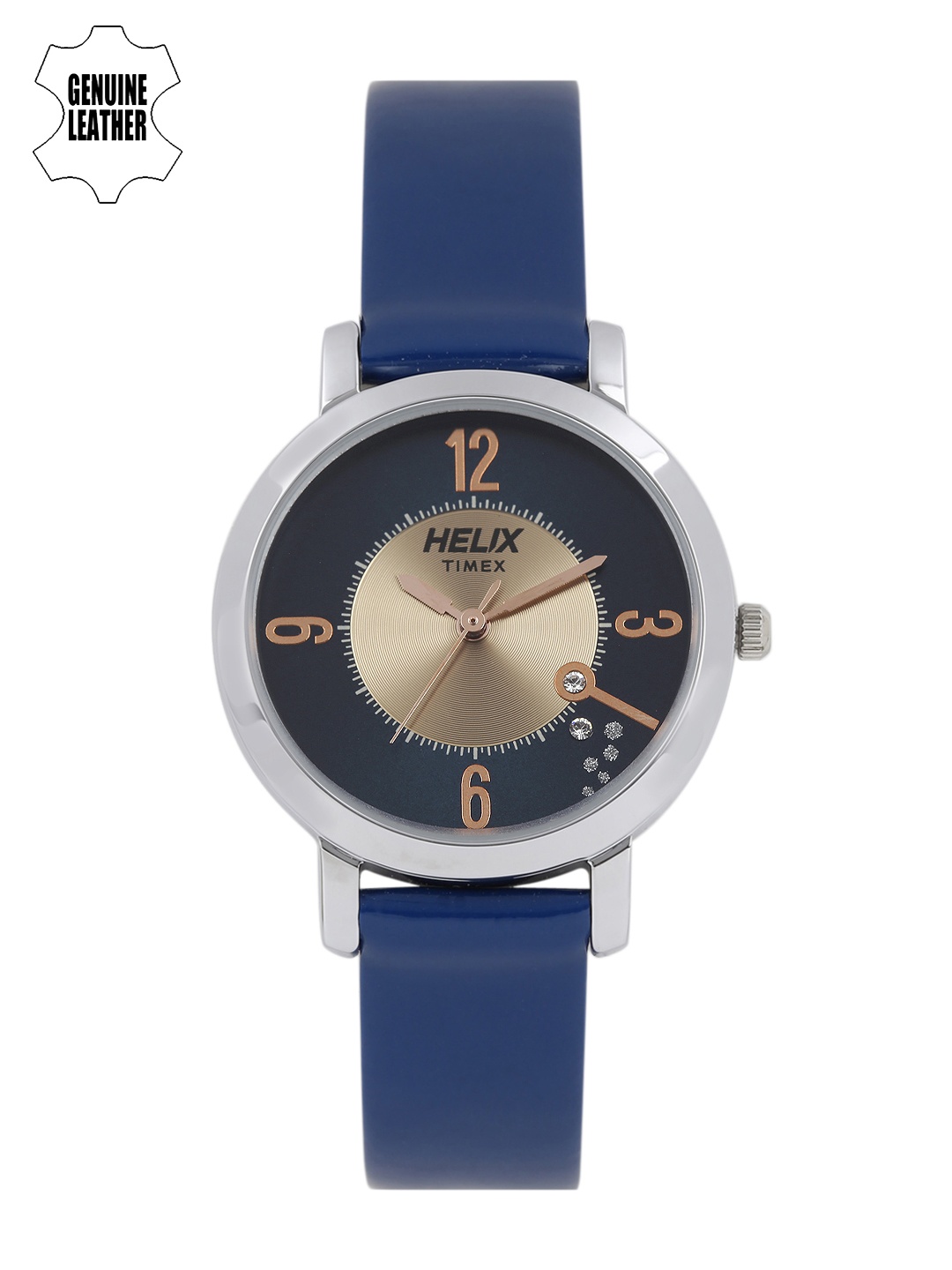 

Helix by Timex Women Blue Analogue Watch TW024HL18