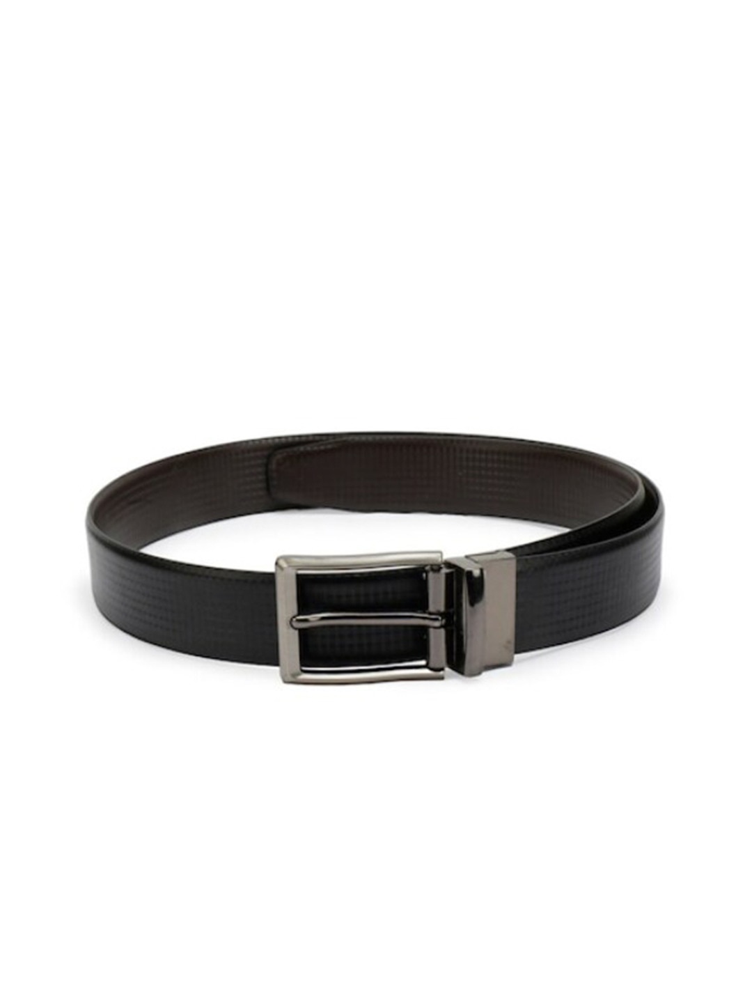

Kastner Men Textured Reversible Formal Belt, Black