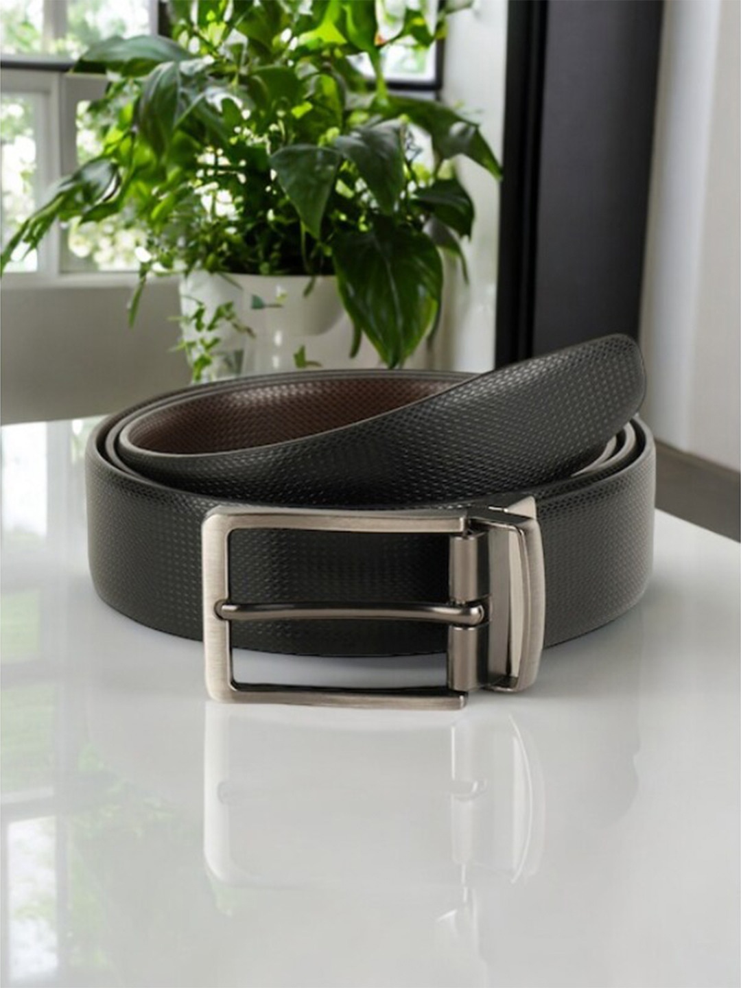 

Kastner Men Reversible Formal Belt, Black