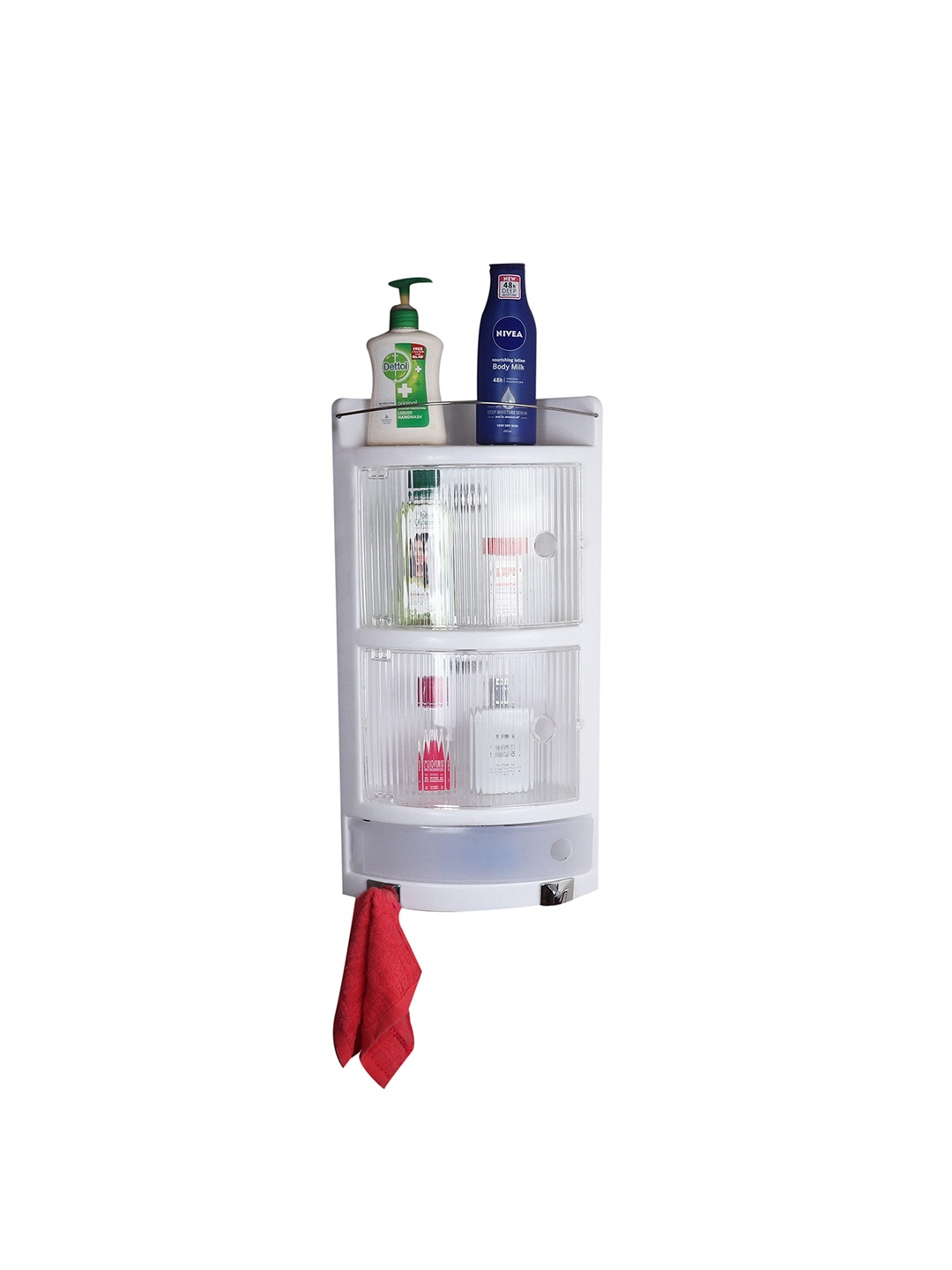 

BRANCO White Bathroom Corner & Multipurpose Corner Organiser