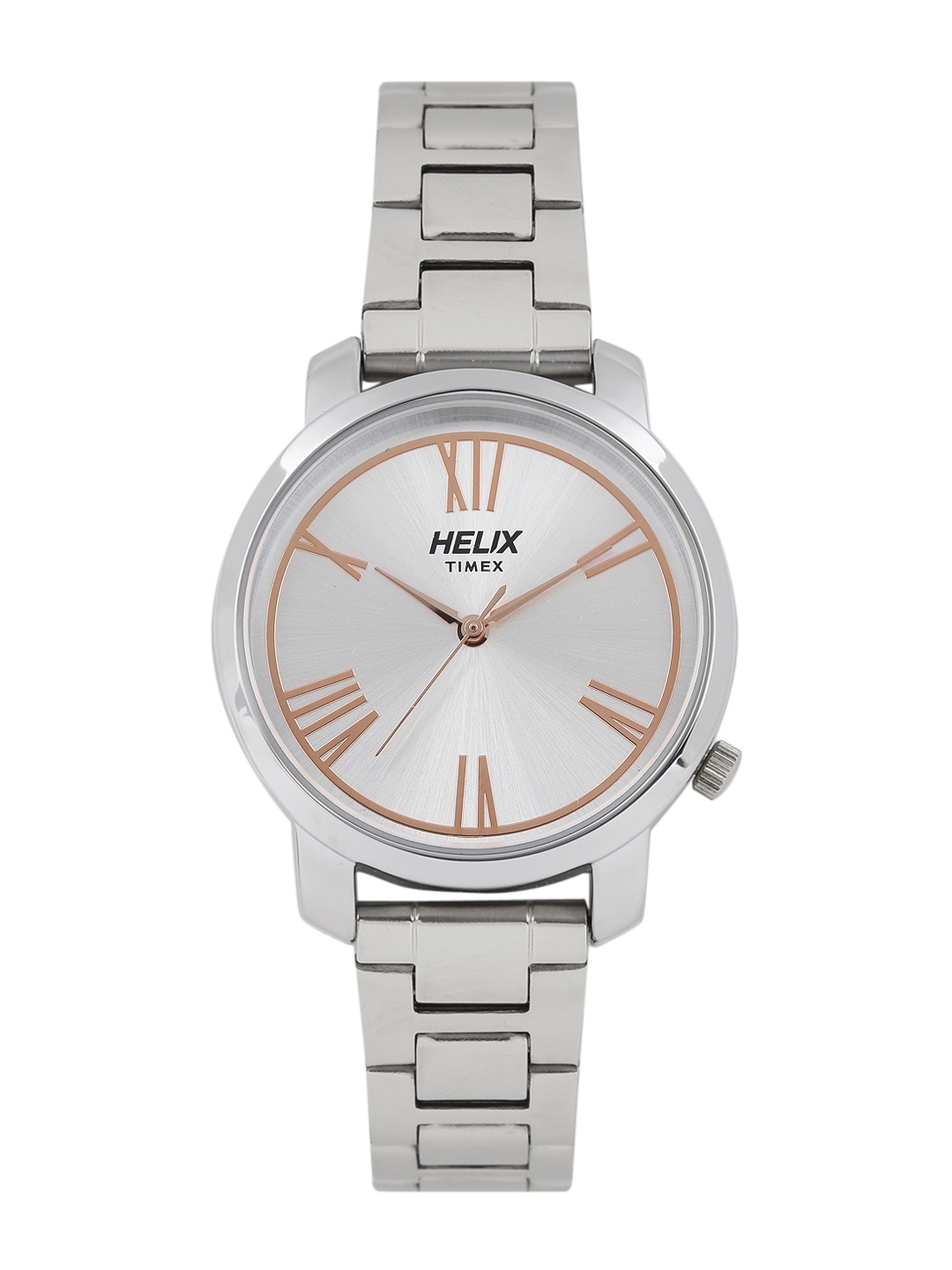 

Helix by Timex Women Silver-Toned Analogue Watch TW032HL14