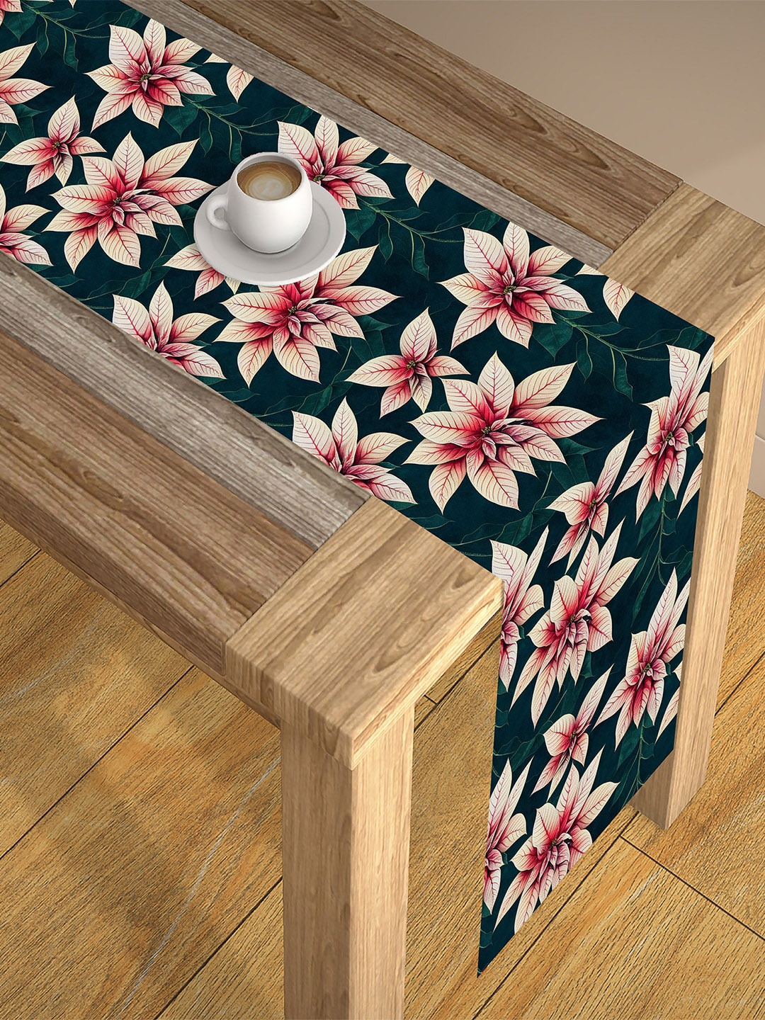 

AEROHAVEN Blue & Red Digital Printed 6-Seater Table Runner
