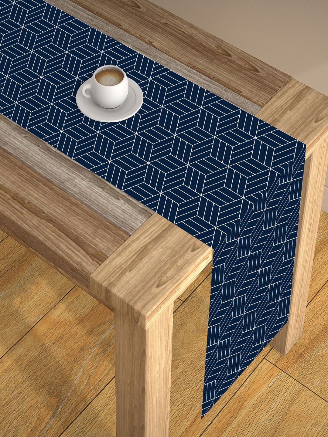

AEROHAVEN Blue Digital Printed 6-Seater Table Runner