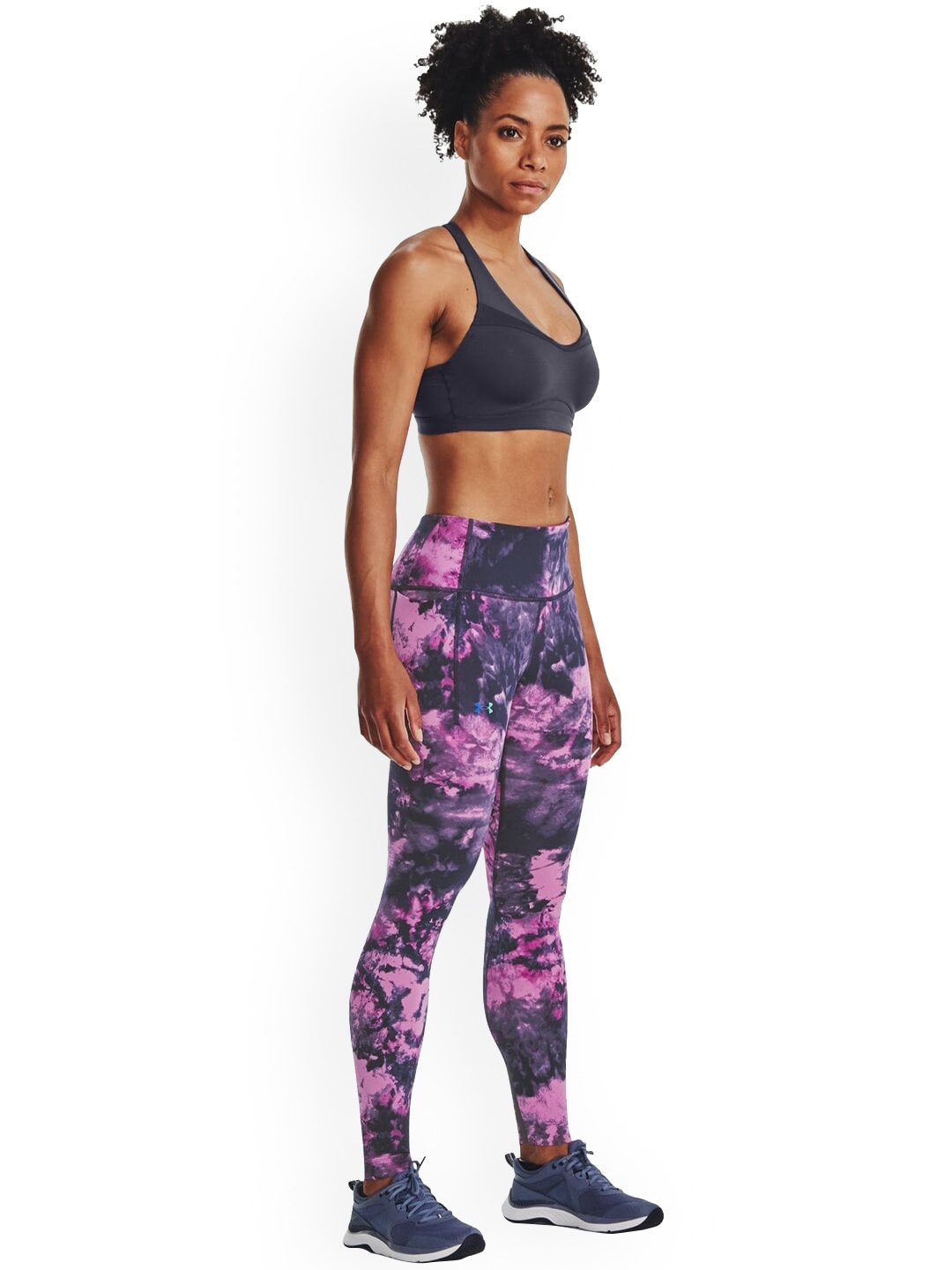

UNDER ARMOUR SmartForm Rush Printed Tights, Purple