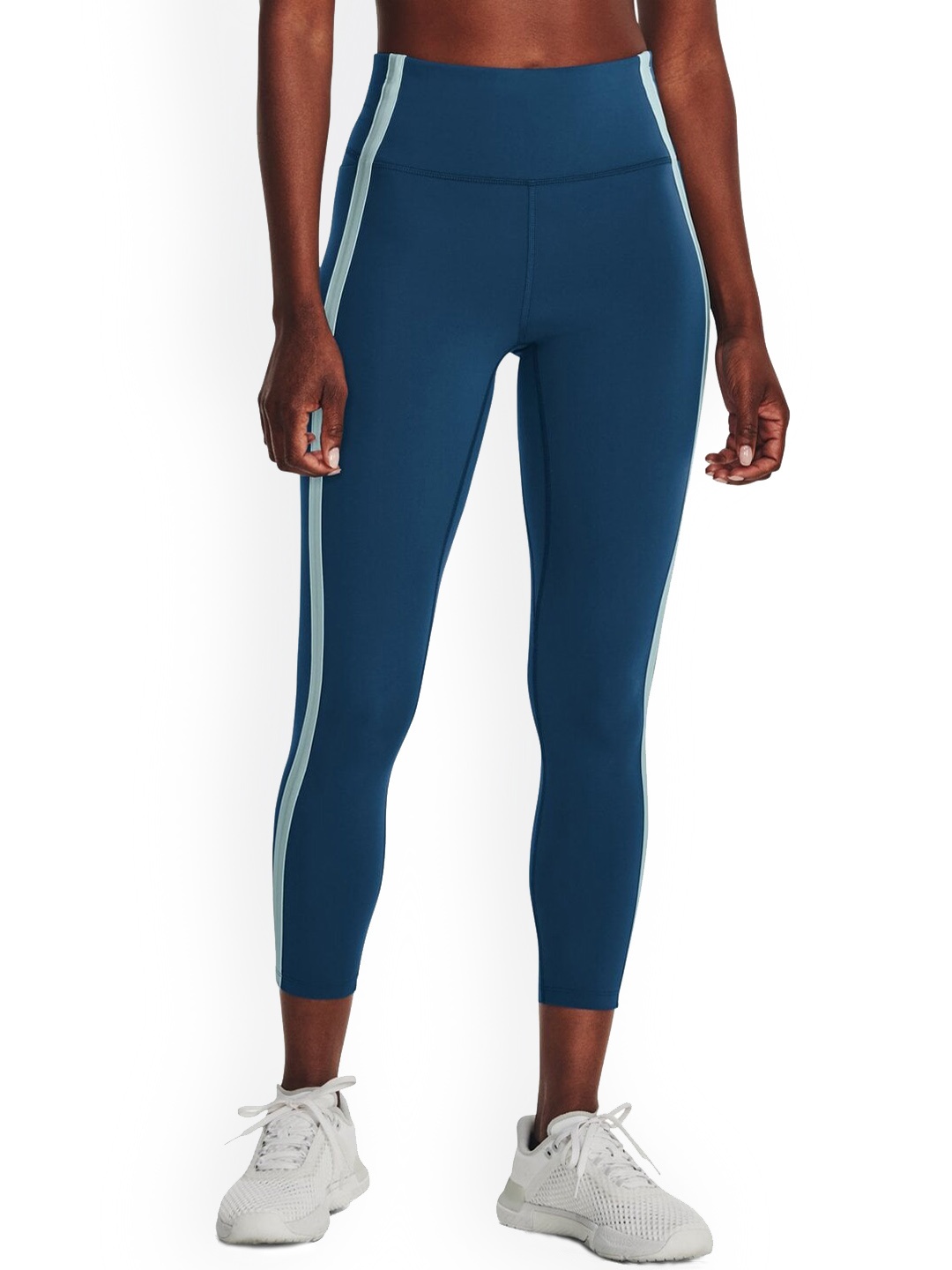 

UNDER ARMOUR Solid Ankle-Length Tights, Blue