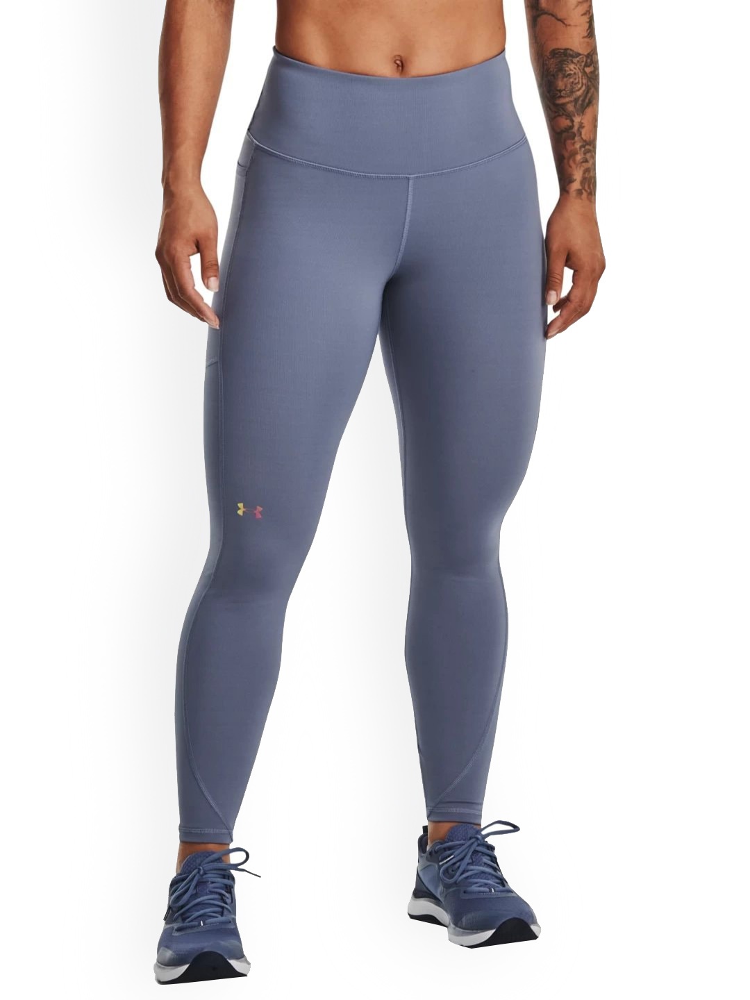 

UNDER ARMOUR Ankle-Length Tights, Purple