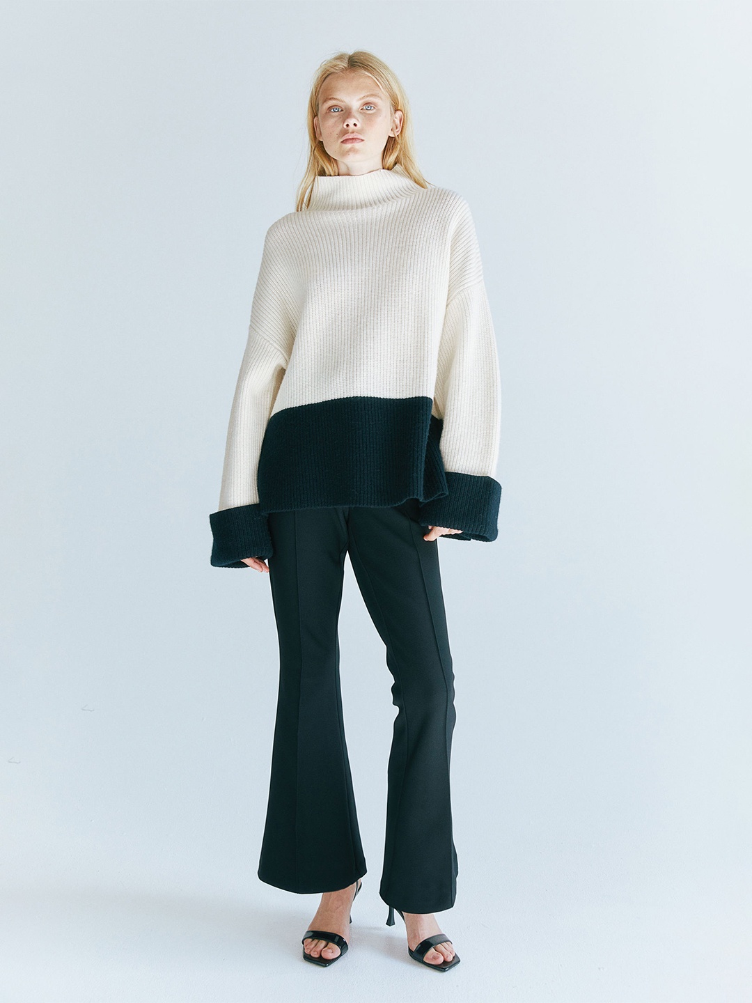 

H&M Oversized Wool Jumper, White