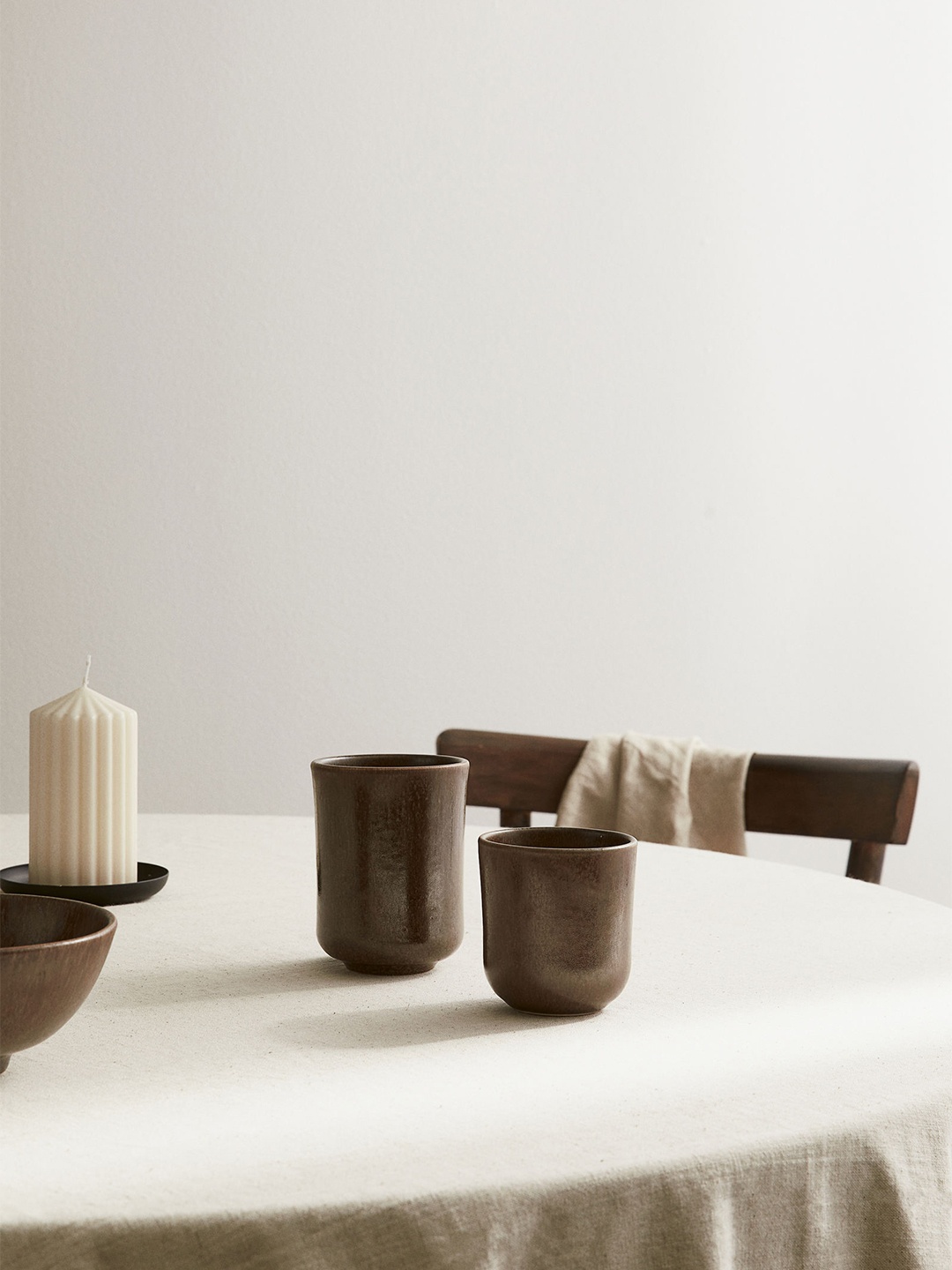 

H&M Brown Large Stoneware Cup