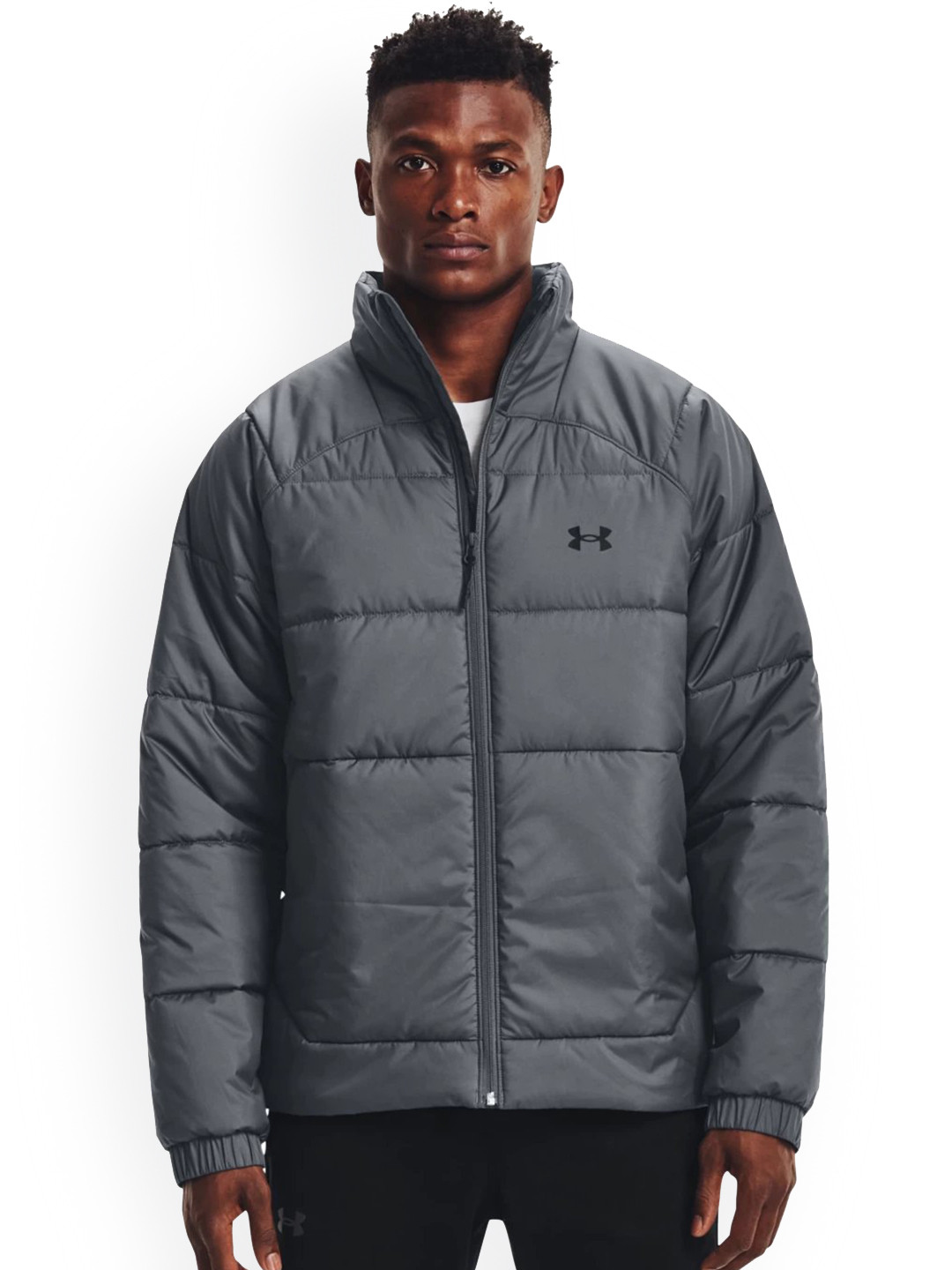 

UNDER ARMOUR UA Insulate Stand Collar Padded Jacket, Black