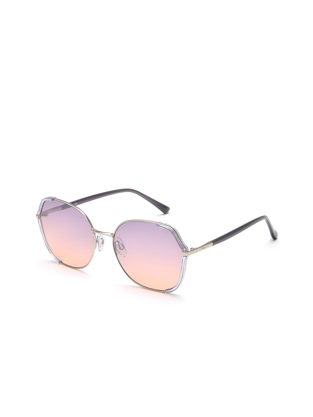 

FILA Women Square Sunglasses With UV Protected Lens, Pink