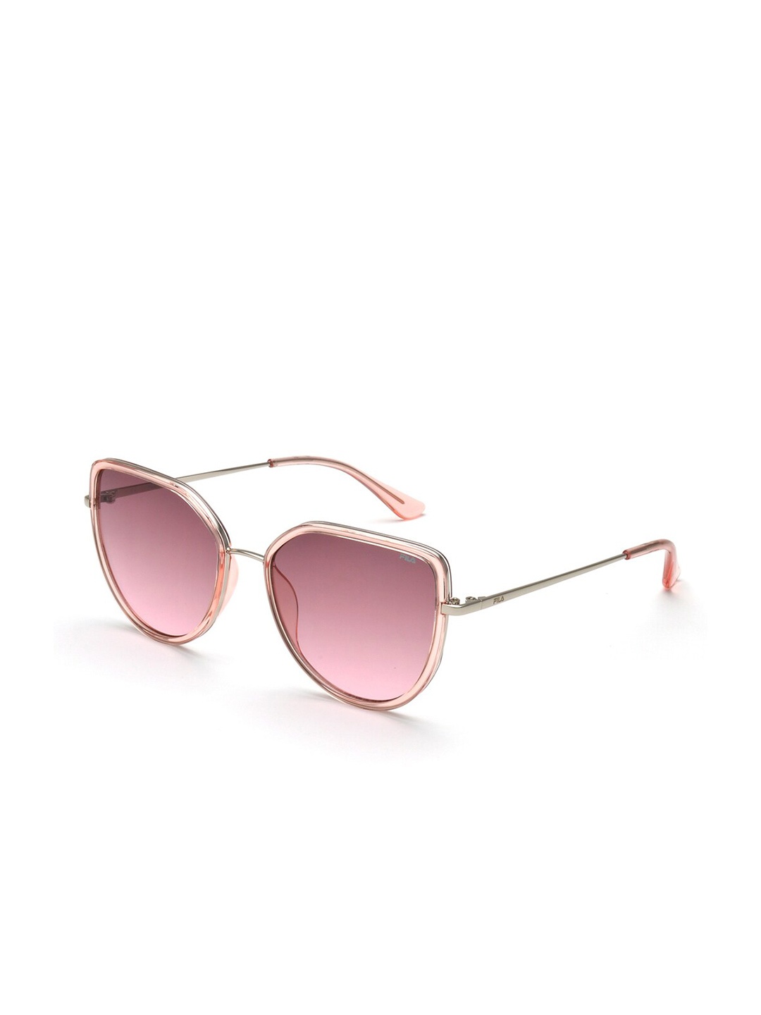 

FILA Women Butterfly Sunglasses with UV Protected Lens SFI226K56579SG, Pink