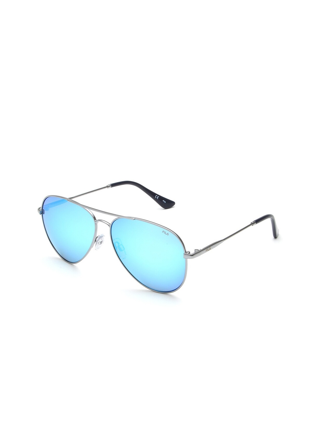 

FILA Men Aviator Sunglasses With UV Protected Lens SF9904K59579BSG, Blue