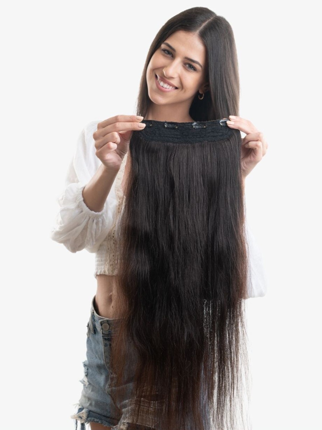 

HAIR ORIGINALS 4 Clip Ear to Ear Volumizer - Natural Brown