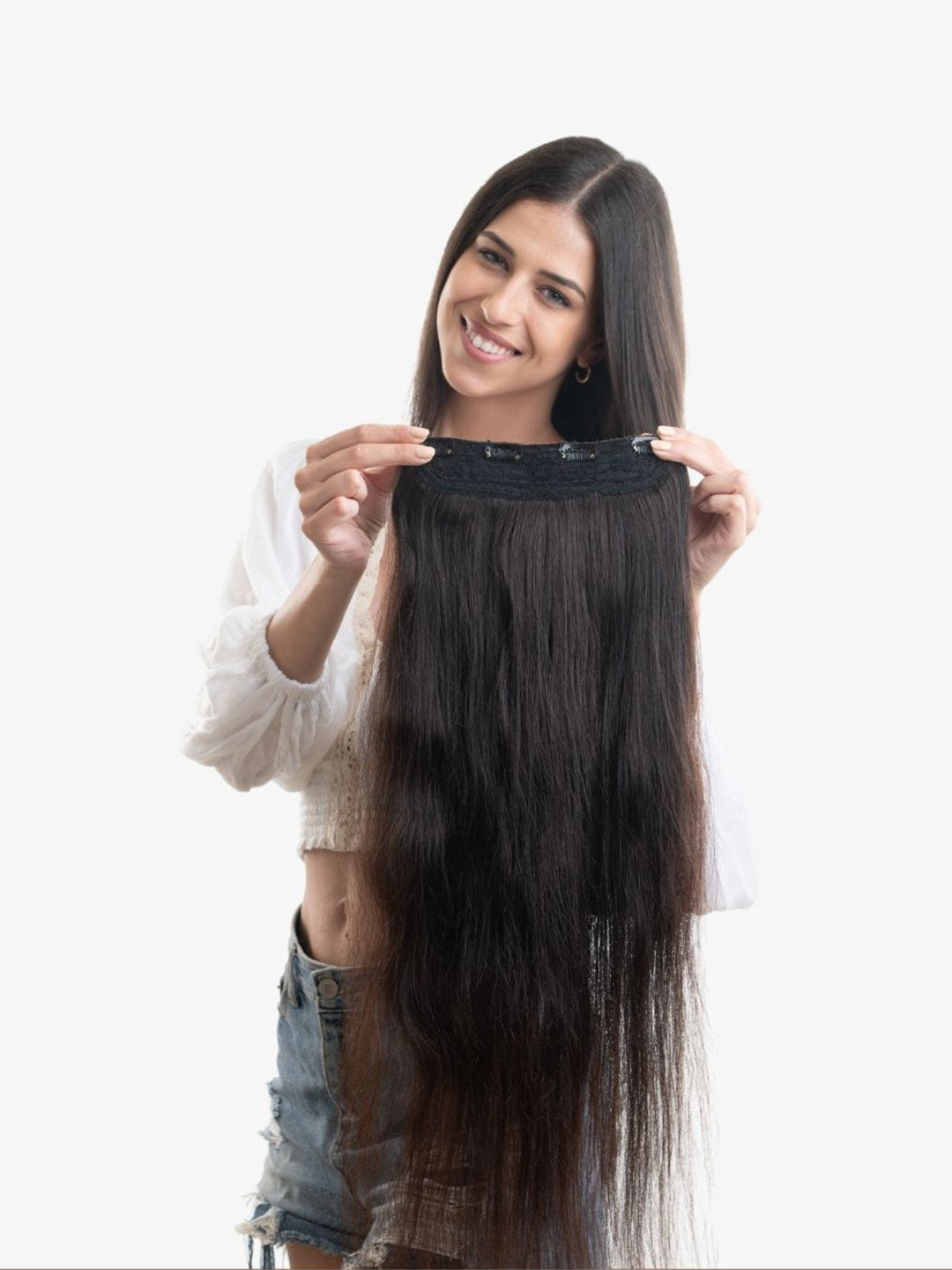 

HAIR ORIGINALS 4 Clip Ear to Ear Volumizer - Light Brown
