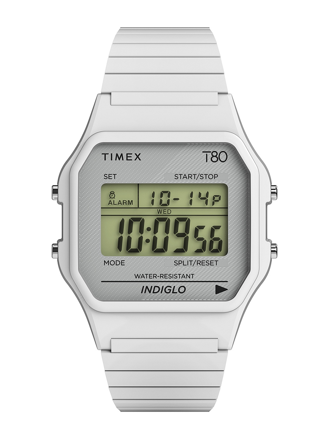

Timex Unisex Stainless Steel Bracelet Style Straps Digital Watch TW2U93700X8, Grey