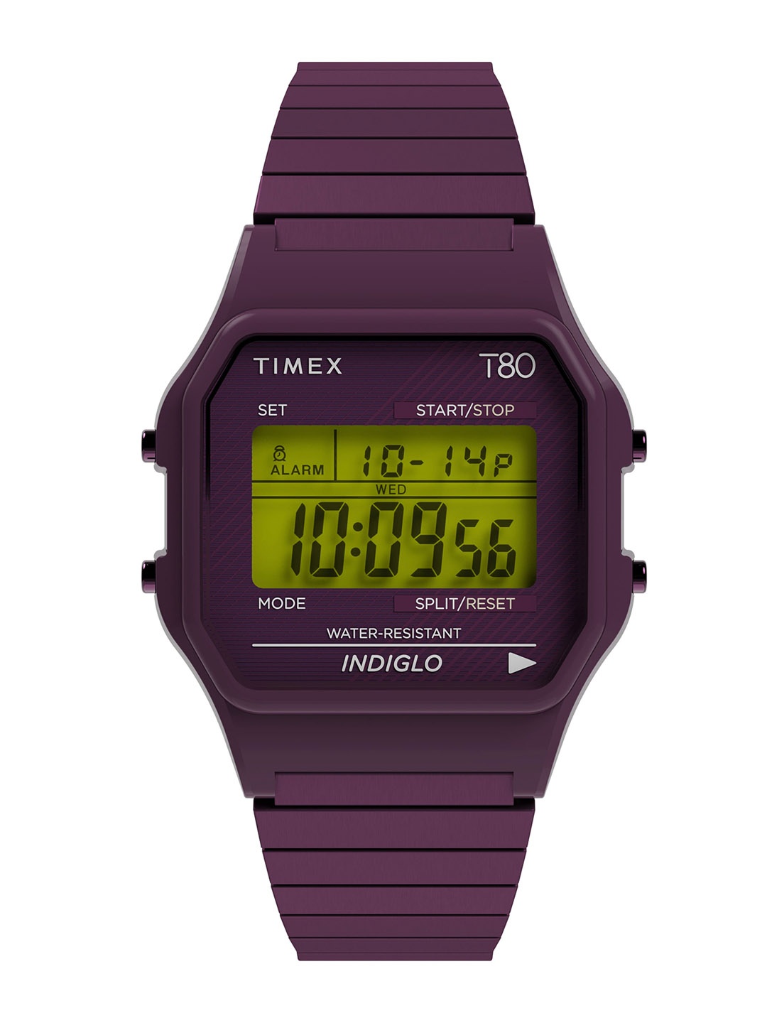 

Timex Premium Unisex Stainless Steel Straps Digital Watch TW2U93900X8, Grey