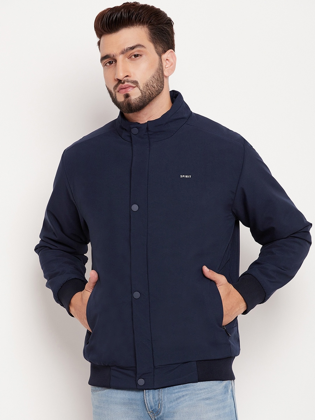 

Spirit Anti Odour Lightweight Bomber Jacket, Navy blue