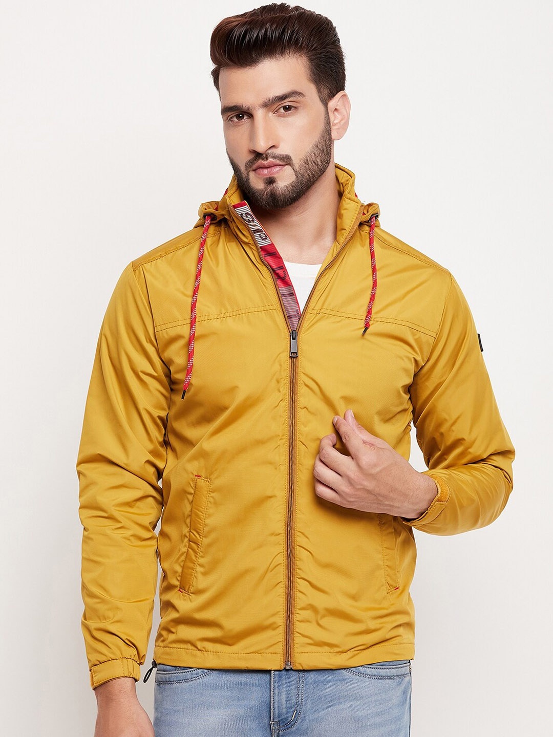 

Spirit Lightweight Tailored Hooded Anti Odour Jacket, Yellow