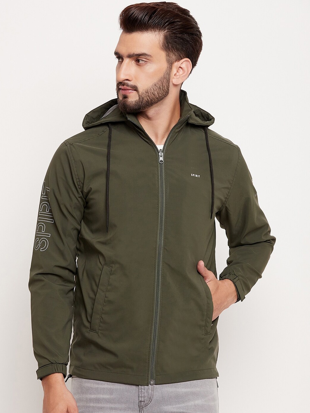 

Spirit Anti Odour Lightweight Sporty Jacket, Olive