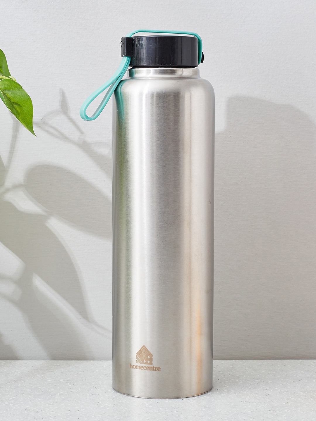 

Home Centre Atlantis Silver Toned Stainless Steel Water Bottle 900ml