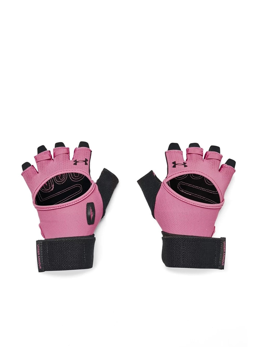 

UNDER ARMOUR Women UA Weightlifting Leather Gloves, Pink