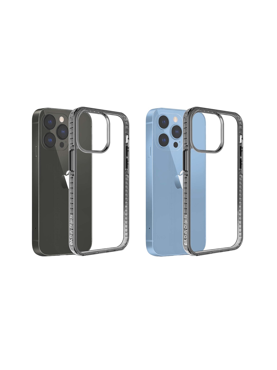 

DailyObjects Stride 2.0 Impact Resistant iPhone 15 Pro Back Case, Black