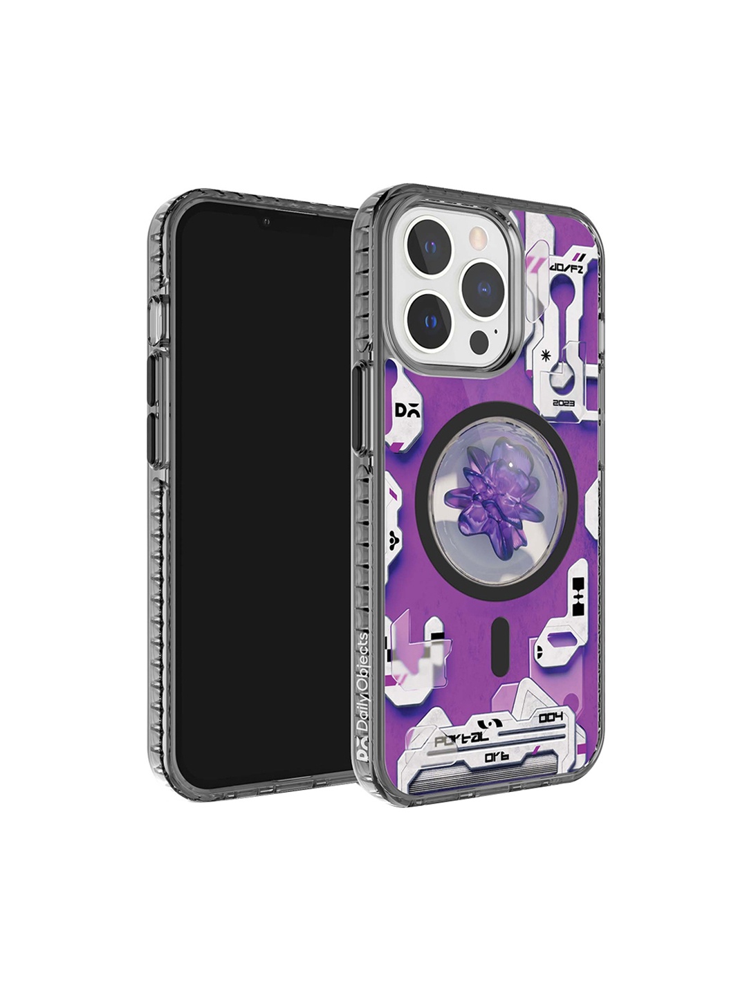 

DailyObjects TImpact Resistant wilight Stride 2.0 iPhone 15 Pro Back Case, Purple