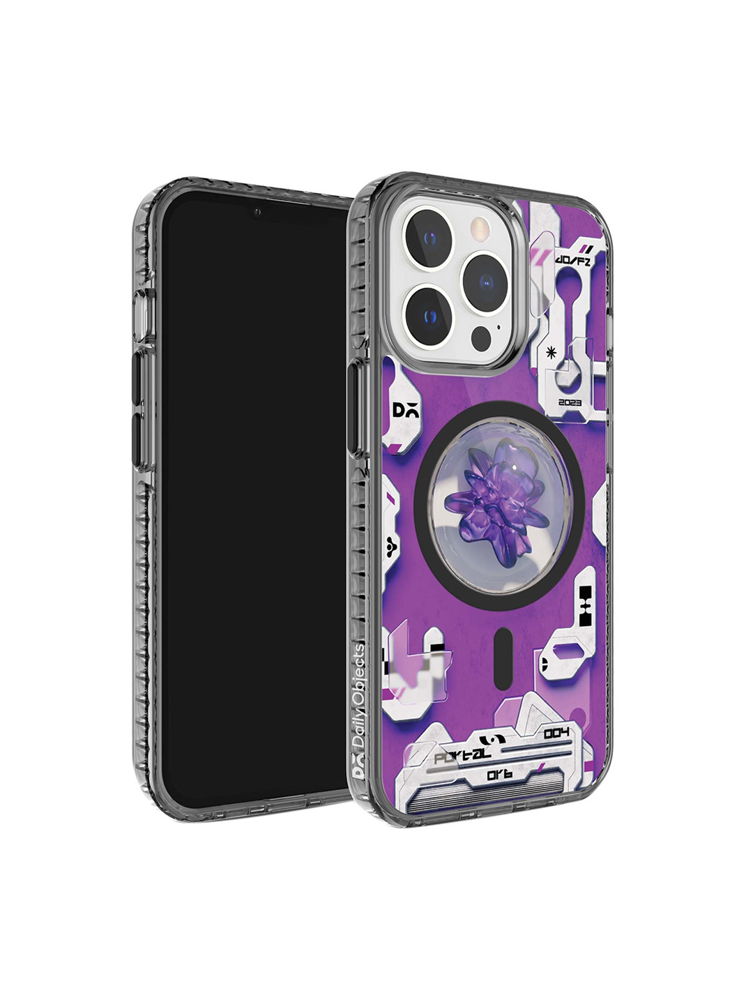 

DailyObjects Twilight Stride 2.0 Impact Resistant iPhone 15 Pro Max Back Case, Purple