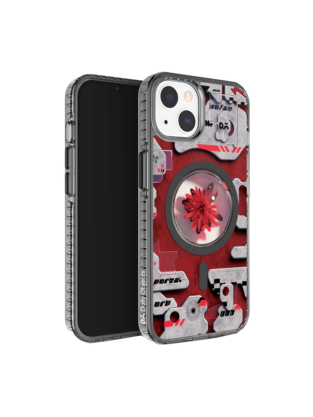 

DailyObjects Impact Resistant Ares Stride 2.0 iPhone 15 Back Case, Red