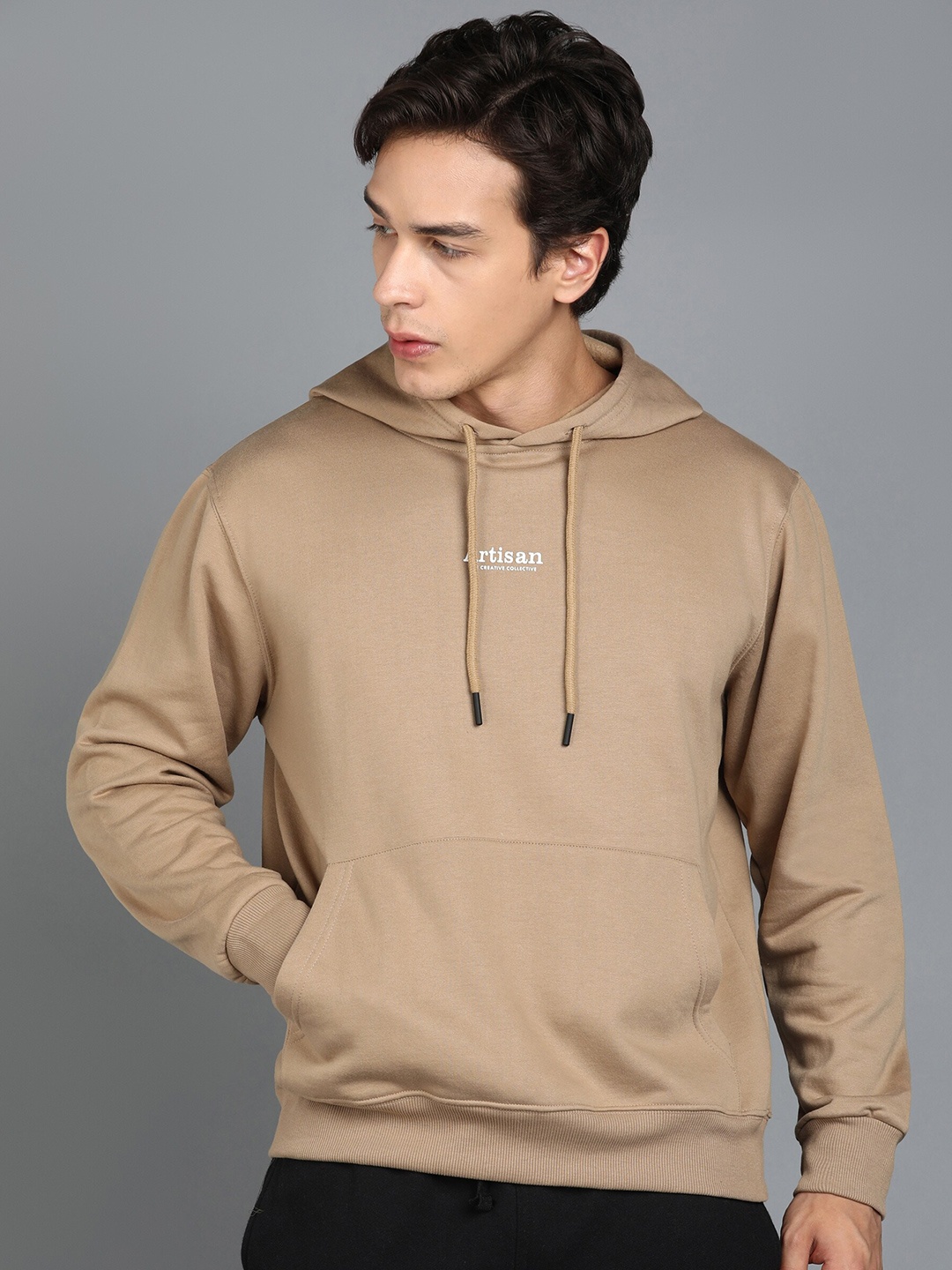 

Alan Jones Hooded Sweatshirt, Beige